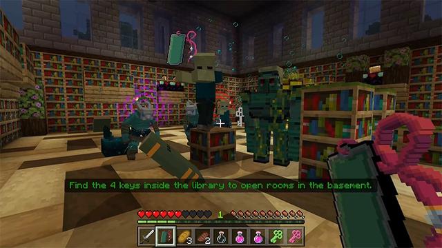 Screenshot of the Minecraft Bedrock Marketplace product Beware the Warden! created by Lifeboat.