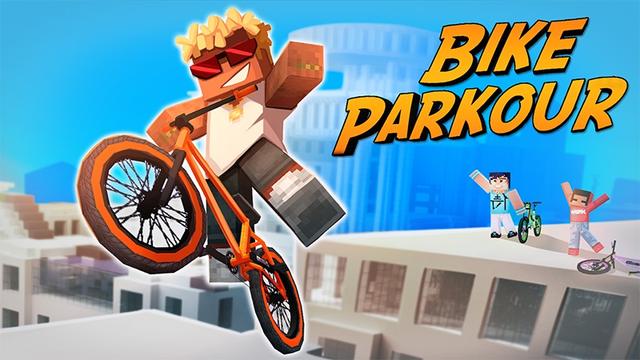 Thumbnail of the Minecraft Bedrock Marketplace product Bike Parkour created by Lifeboat.