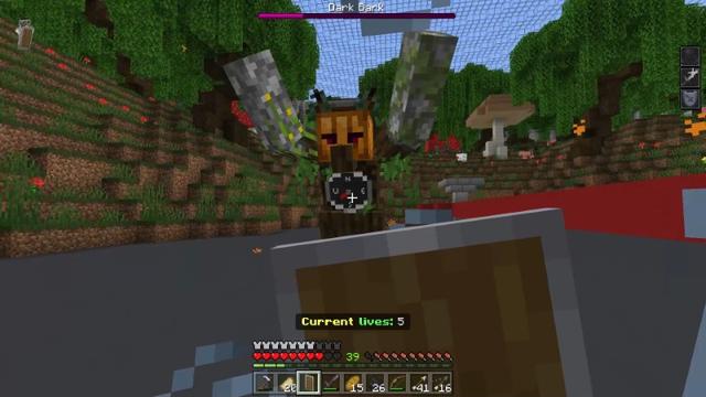 Screenshot of the Minecraft Bedrock Marketplace product Biome Bosses created by Lifeboat.