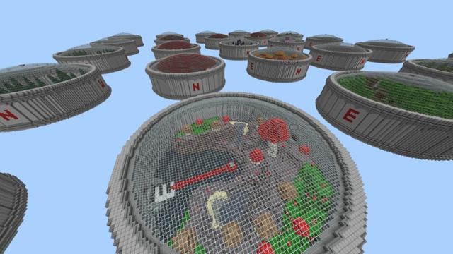 Screenshot of the Minecraft Bedrock Marketplace product Biome Bosses created by Lifeboat.
