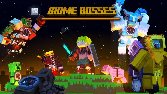 Thumbnail of the Minecraft Bedrock Marketplace product Biome Bosses created by Lifeboat.