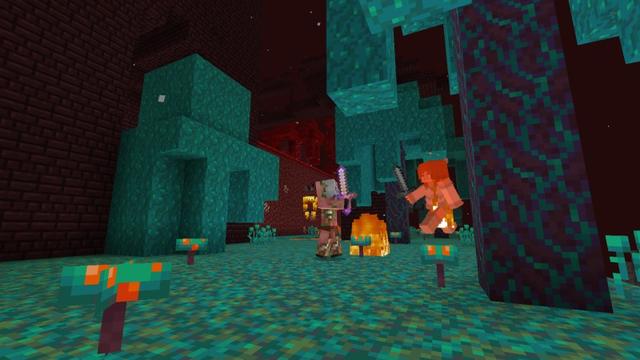Screenshot of the Minecraft Bedrock Marketplace product Biome Pyramid created by Lifeboat.