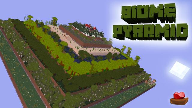Thumbnail of the Minecraft Bedrock Marketplace product Biome Pyramid created by Lifeboat.