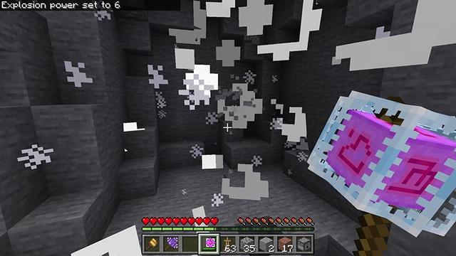 Screenshot of the Minecraft Bedrock Marketplace product Block Hammers Add-On created by Lifeboat.