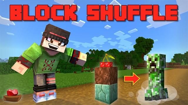 Thumbnail of the Minecraft Bedrock Marketplace product Block Shuffle created by Lifeboat.
