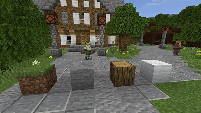 Screenshot of the Minecraft Bedrock Marketplace product Blocks are Mobs created by Lifeboat.
