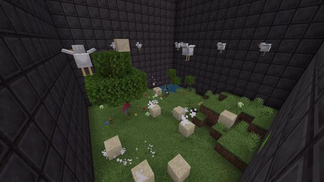 Screenshot of the Minecraft Bedrock Marketplace product Blocktris created by Lifeboat.