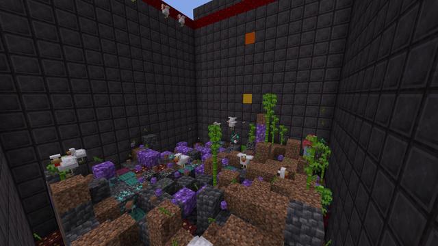 Screenshot of the Minecraft Bedrock Marketplace product Blocktris created by Lifeboat.