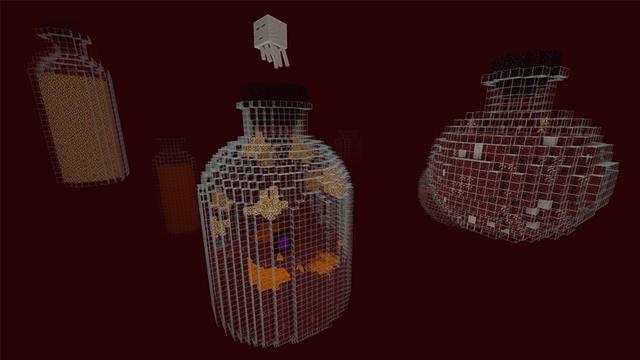 Screenshot of the Minecraft Bedrock Marketplace product Bottle Skyblock created by Lifeboat.
