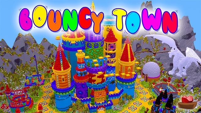 Thumbnail of the Minecraft Bedrock Marketplace product Bouncy Town created by Lifeboat.