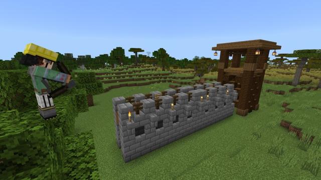 Screenshot of the Minecraft Bedrock Marketplace product Bow+ created by Lifeboat.