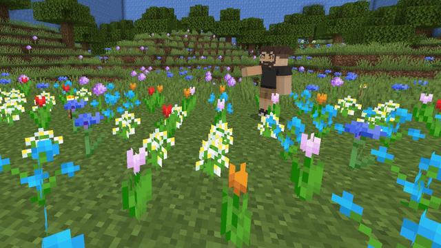 Screenshot of the Minecraft Bedrock Marketplace product Button Challenge created by Lifeboat.