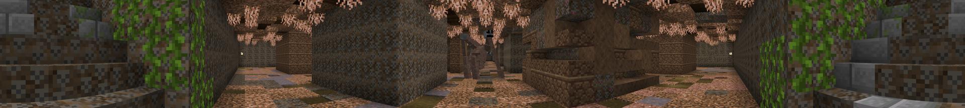 Panorama of the Minecraft Bedrock Marketplace product Catacombs created by Lifeboat.