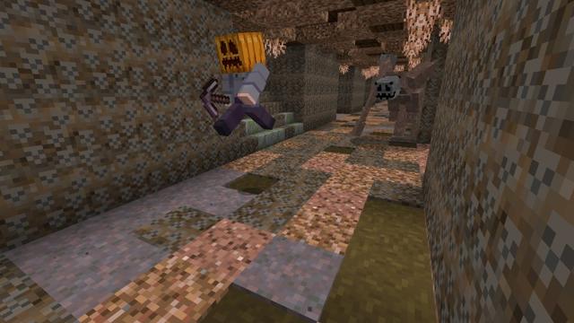 Screenshot of the Minecraft Bedrock Marketplace product Catacombs created by Lifeboat.