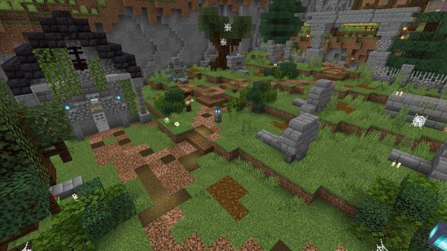 Screenshot of the Minecraft Bedrock Marketplace product Catacombs created by Lifeboat.
