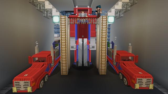 Screenshot of the Minecraft Bedrock Marketplace product Changer Bots created by Lifeboat.
