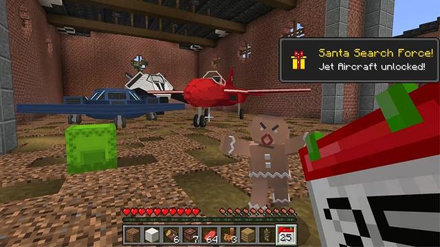 Screenshot of the Minecraft Bedrock Marketplace product Christmas Calendar created by Lifeboat.