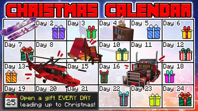 Thumbnail of the Minecraft Bedrock Marketplace product Christmas Calendar created by Lifeboat.