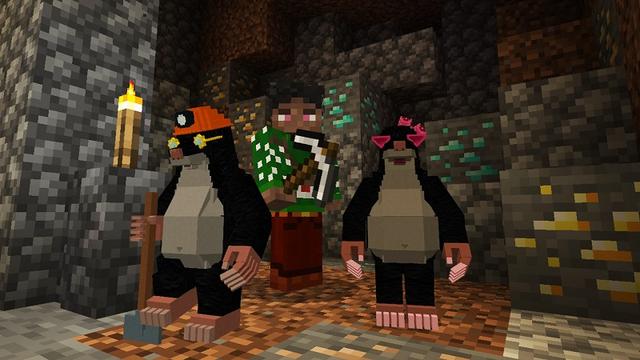 Screenshot of the Minecraft Bedrock Marketplace product Christmas Trains created by Lifeboat.