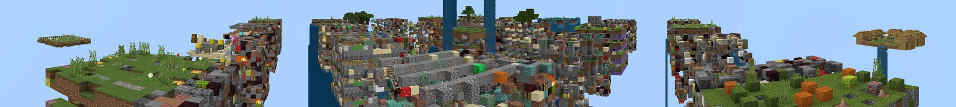 Panorama of the Minecraft Bedrock Marketplace product Chunk Error Challenge created by Lifeboat.