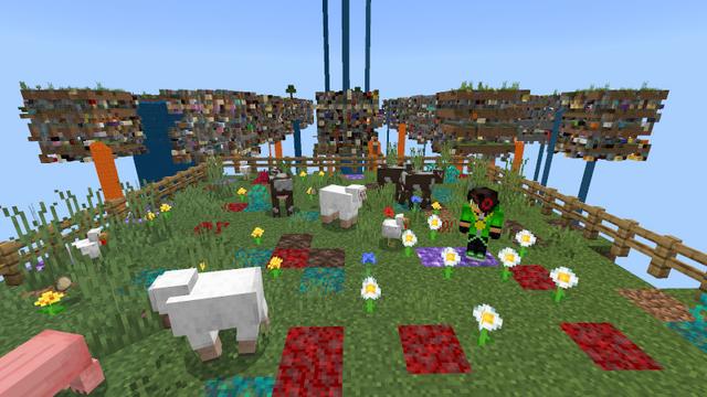 Screenshot of the Minecraft Bedrock Marketplace product Chunk Error Challenge created by Lifeboat.