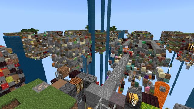 Screenshot of the Minecraft Bedrock Marketplace product Chunk Error Challenge created by Lifeboat.