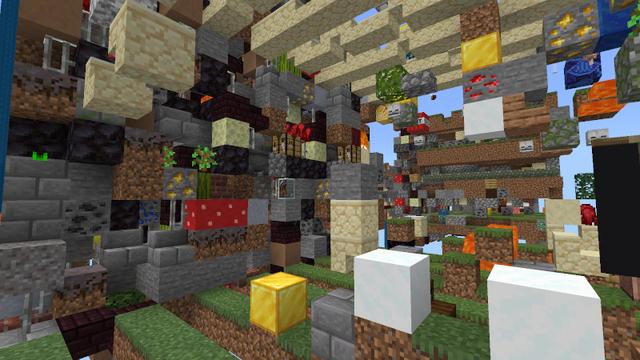 Screenshot of the Minecraft Bedrock Marketplace product Chunk Error Challenge created by Lifeboat.