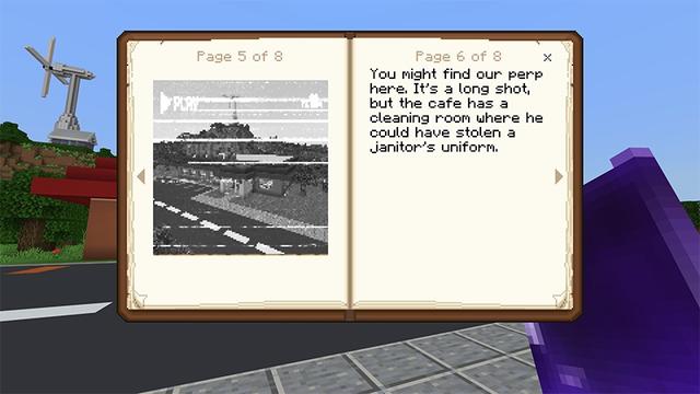 Screenshot of the Minecraft Bedrock Marketplace product City Detective created by Lifeboat.