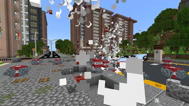 Screenshot of the Minecraft Bedrock Marketplace product Construction & TNT created by Lifeboat.