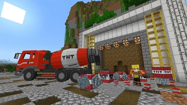 Screenshot of the Minecraft Bedrock Marketplace product Construction & TNT created by Lifeboat.