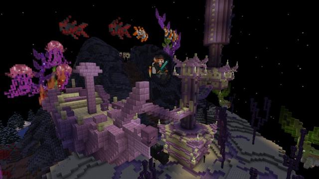Screenshot of the Minecraft Bedrock Marketplace product Cosmic Turtle created by Lifeboat.