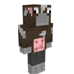 Thumbnail of the Minecraft Bedrock Marketplace product Cow Hoodie created by Lifeboat.