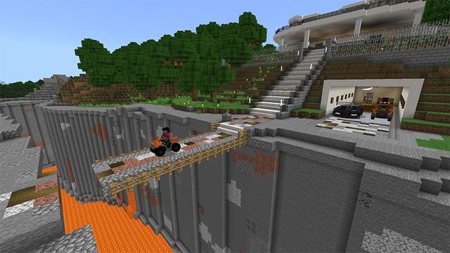Screenshot of the Minecraft Bedrock Marketplace product Craftable Base created by Lifeboat.