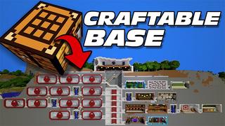 Thumbnail of the Minecraft Bedrock Marketplace product Craftable Base created by Lifeboat.