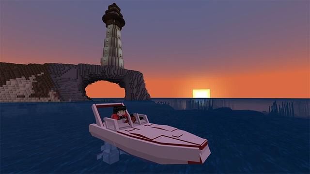 Screenshot of the Minecraft Bedrock Marketplace product Craftable Boats created by Lifeboat.
