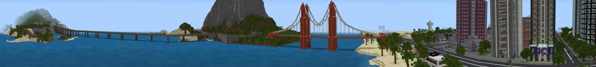 Panorama of the Minecraft Bedrock Marketplace product Craftable Cars created by Lifeboat.