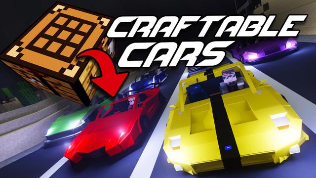 Thumbnail of the Minecraft Bedrock Marketplace product Craftable Cars created by Lifeboat.