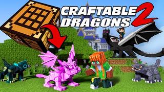 Thumbnail of the Minecraft Bedrock Marketplace product Craftable Dragons 2 created by Lifeboat.