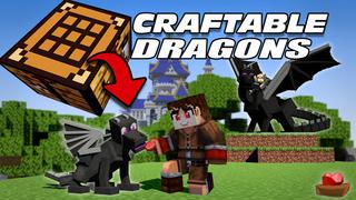 Thumbnail of the Minecraft Bedrock Marketplace product Craftable Dragons created by Lifeboat.