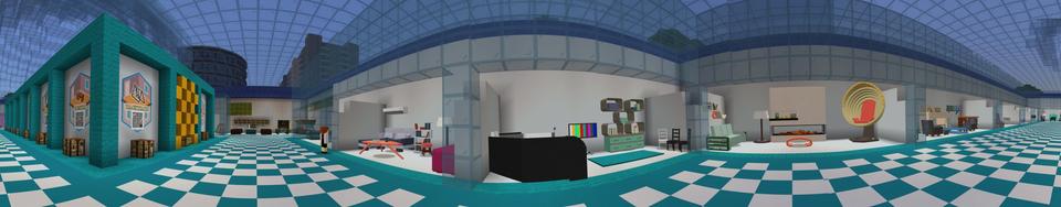 Panorama of the Minecraft Bedrock Marketplace product Craftable Furniture created by Lifeboat.