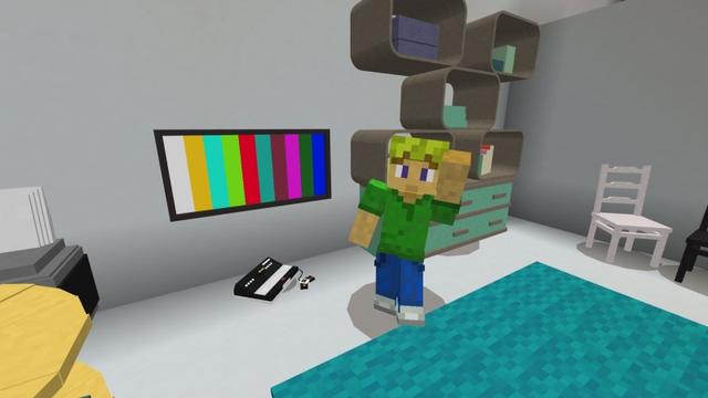 Screenshot of the Minecraft Bedrock Marketplace product Craftable Furniture created by Lifeboat.