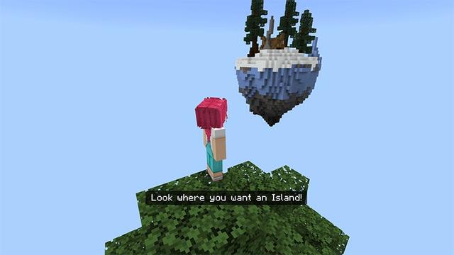 Screenshot of the Minecraft Bedrock Marketplace product Craftable Lucky Blocks created by Lifeboat.