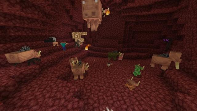 Screenshot of the Minecraft Bedrock Marketplace product Craftable Mob Fusion created by Lifeboat.