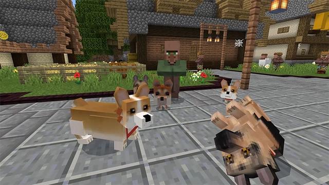 Screenshot of the Minecraft Bedrock Marketplace product Craftable Pets created by Lifeboat.