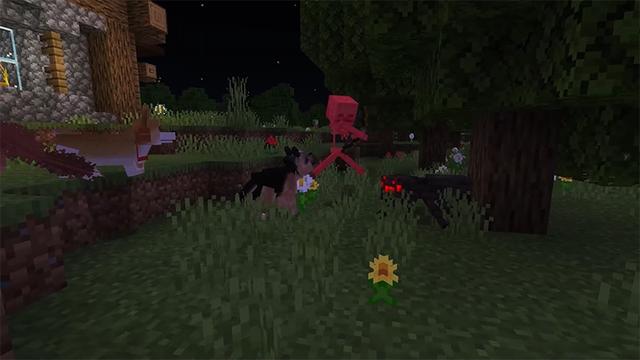 Screenshot of the Minecraft Bedrock Marketplace product Craftable Pets created by Lifeboat.