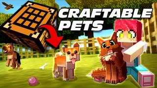 Thumbnail of the Minecraft Bedrock Marketplace product Animais de estimação artesanais created by Lifeboat.