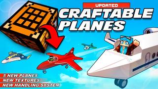 Thumbnail of the Minecraft Bedrock Marketplace product Craftable Planes created by Lifeboat.