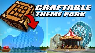 Thumbnail of the Minecraft Bedrock Marketplace product Craftable Theme Park created by Lifeboat.