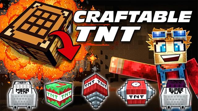 Thumbnail of the Minecraft Bedrock Marketplace product Craftable TNT created by Lifeboat.