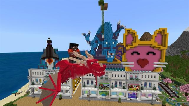 Screenshot of the Minecraft Bedrock Marketplace product Craftables created by Lifeboat.